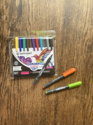 Markers for SUPERgekonky, set of 12 colors