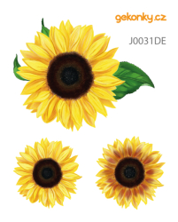 Sunflower, double-sided printing