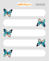 Butterfly / labels