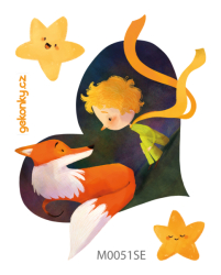 The little prince, heart, double-sided printing