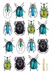 Beetles, Temporary tattoo