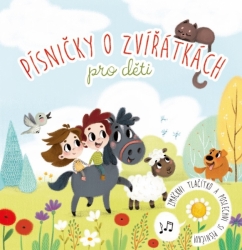 Písničky o zvířátkách pro děti. Book with sounds
